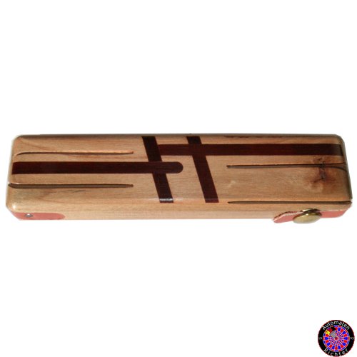 Bonzwa Ultra Slimline - Poplar with Padauk Inlay